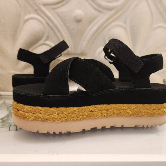 UGG Aubrey Ankle Strap Platform Sandal, Size 9. NIB. - Picture 6 of 10